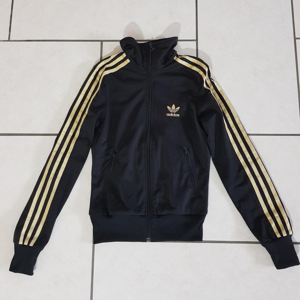 Adidas nere cheap e oro