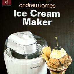 Andrew James electric ice cream maker.

1.45l capacity bowl

Only used twice.

Offers welcome. Needs to go asap.

Selling as moving.
Check my other ads.