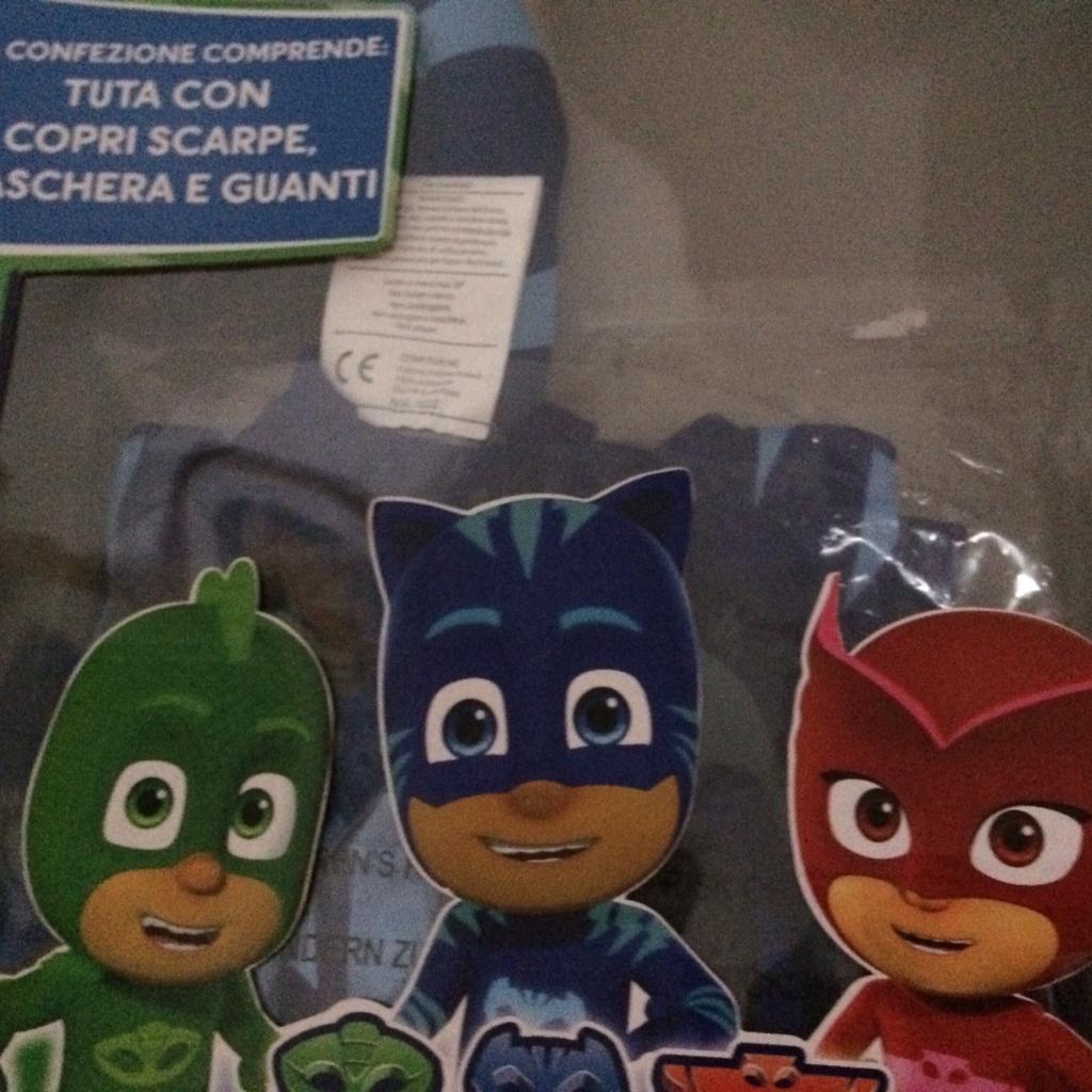 COSTUME GATTOBOY PJMASKS 3-4 ANNI