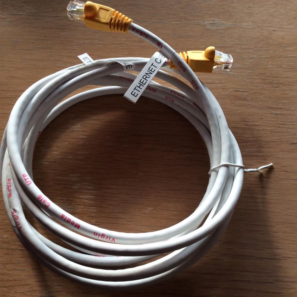 Cable Virgin Media Cat 16 UTP in E11 London Borough of Redbridge for £5.00 for sale