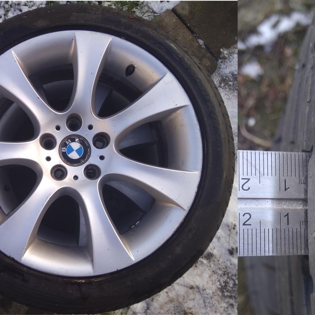 BMW E60 5 series alloy wheels & tyres 18??? R18 in NG16 Bolsover for ??410 ...