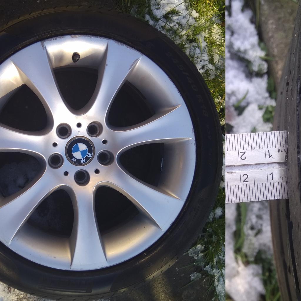 BMW E60 5 series alloy wheels & tyres 18??? R18 in NG16 Bolsover for ??410 ...