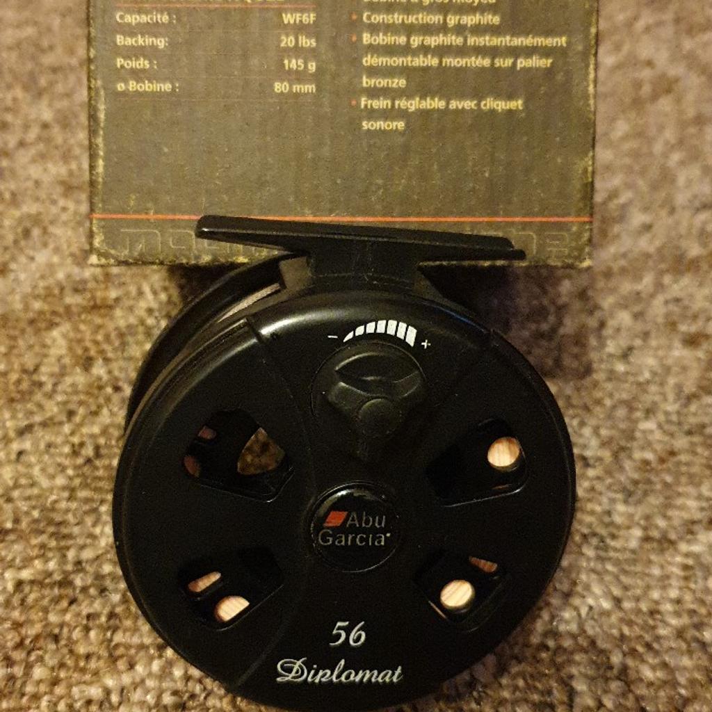 abu garcia diplomat 56 fly reel Vintage 356 Abu Garcia Diplomat V2 Travel