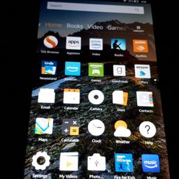 I have brand new amazon fire kindle only used once comes with case and charger
*50