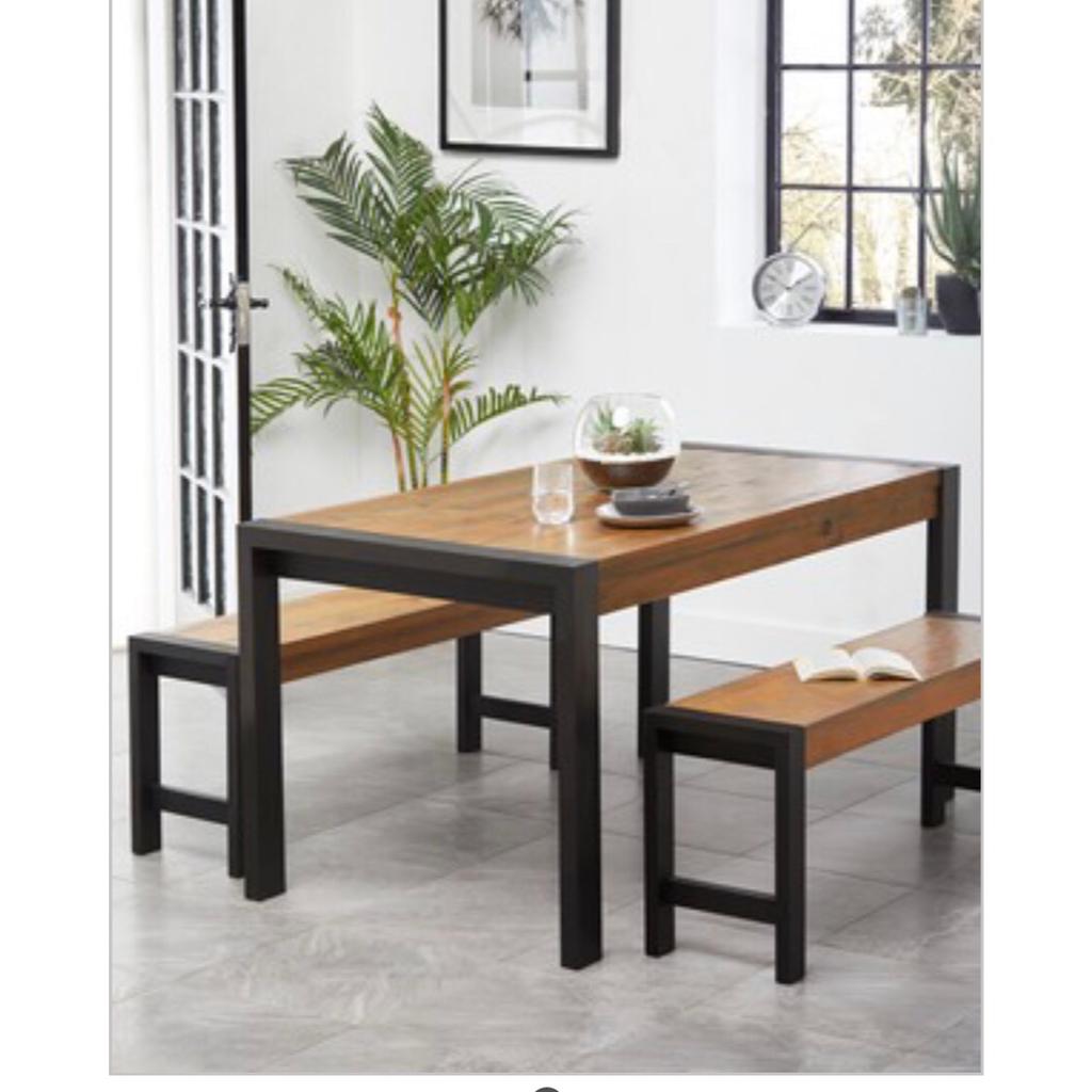 Next dining bench set hot sale
