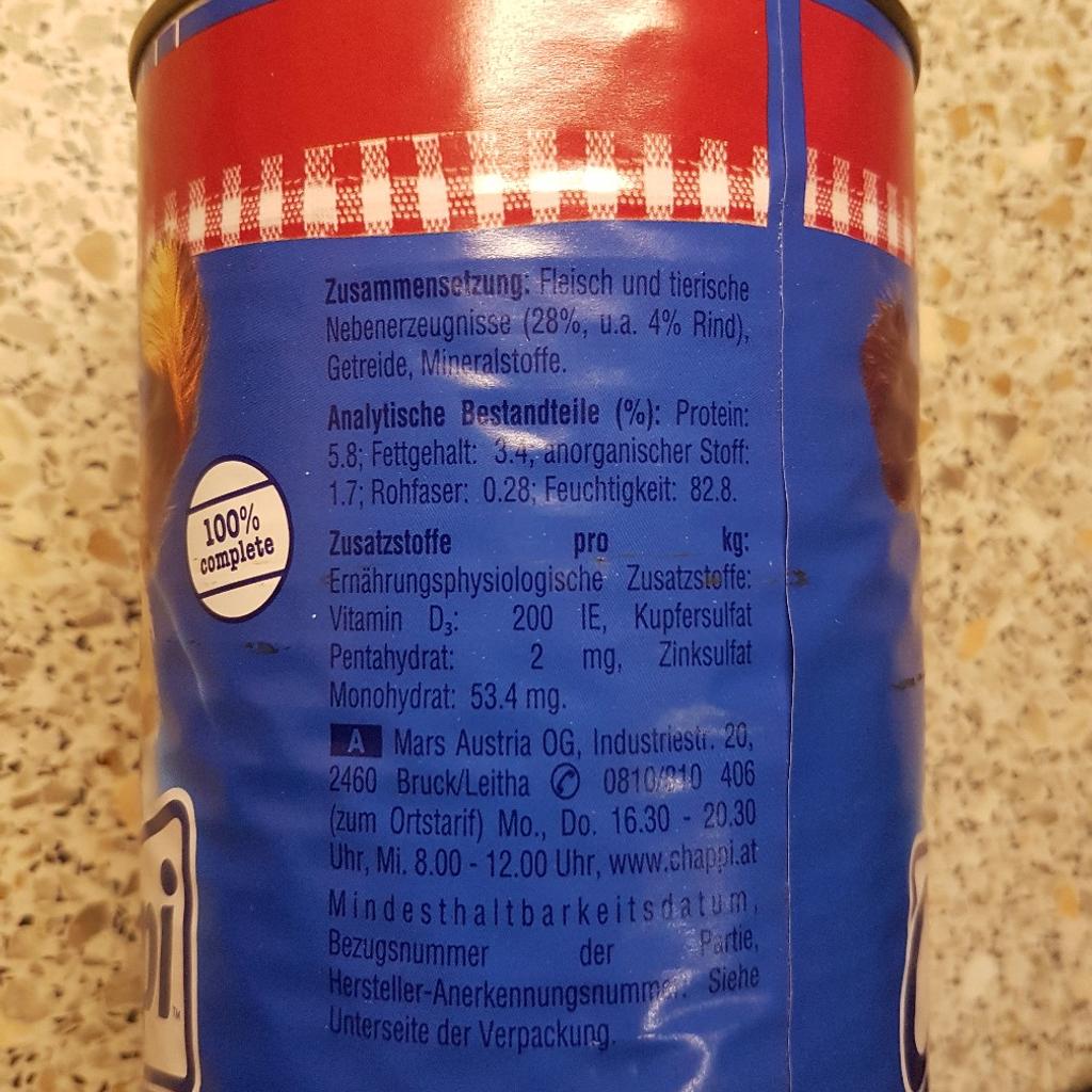 Chappi hundefutter in 2274 Gemeinde Rabensburg fr 30,00  zum Verkauf |  Shpock DE