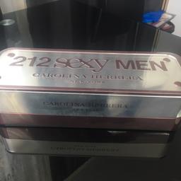 212 Sexy Men Gift Set by Carolina Herrera.

Gift to me by my in-laws, but I never use perfume so it is completely unused, not even sampled.

Includes:
- Eau de Toilette 50ml
- Shower Gel 100ml

Eua de Toilette RRP alone is ~ £50.
With Shower Gel as set RRP ~ £64.

Inspection required.
Cash on collection only.