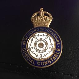 Special Constable Enamel Badge Original