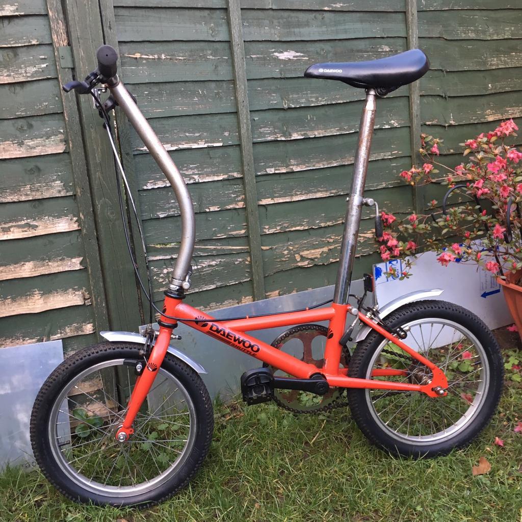Daewoo folding 2025 bike
