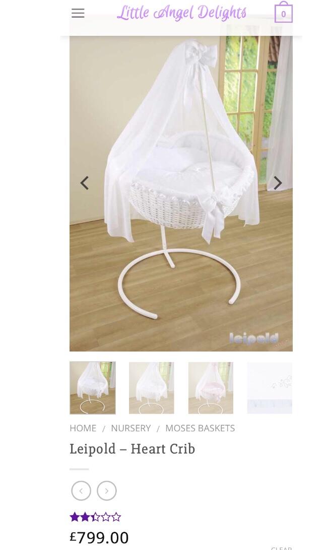 Leipold heart crib store