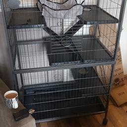 for sale is a medium rodent cage measurements are 44 inch high 31.5 wide 20.5 width  , this cage is brand new and comes with box,  ordered wrong cage hence the sale ,