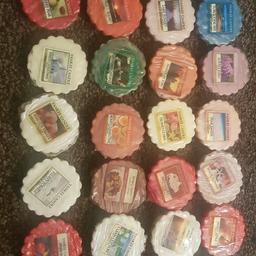 yankee candle tarts £1 each or the lot for £20
