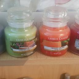 small yankee candles £6 each or £24 for lot