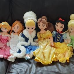 14 Disney princess dolls all immaculate condition. All from Disney store. Sell all 14 for £100 or £10 each