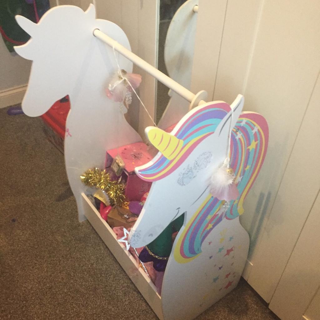 unicorn dress dressing up rail girls