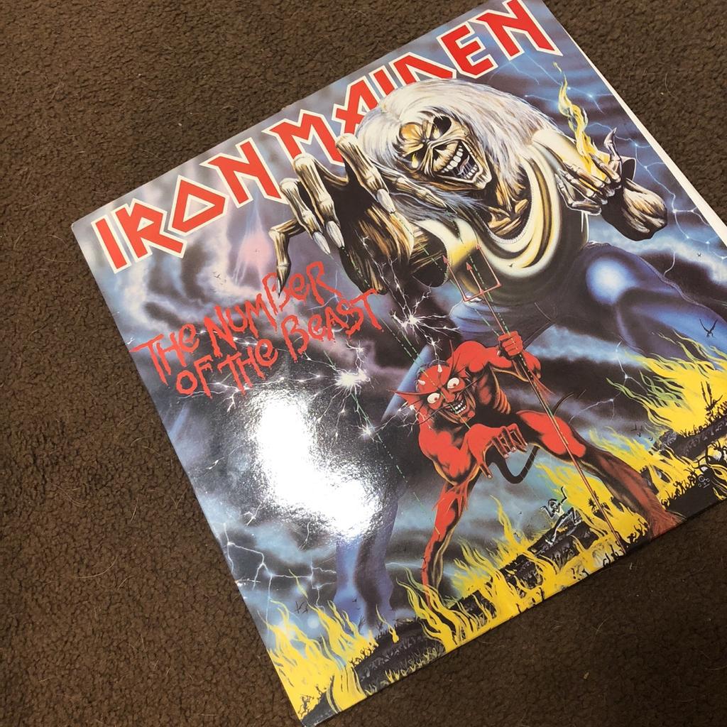 Iron Maiden The Number of The Beast Vinyl in WN6 Wigan für £ 5,00 zum ...