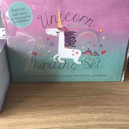 Unicorn writing set