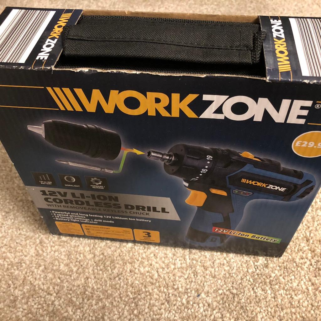 Workzone 12v cordless drill Brand New unused in CV3 Coventry für £ 20