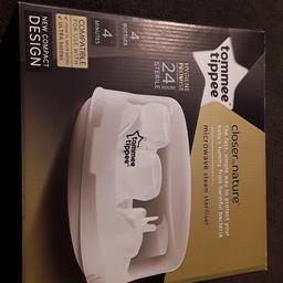 Tommee tippee microwave steam sterilliser  
i do not have the bottles only used once or twice