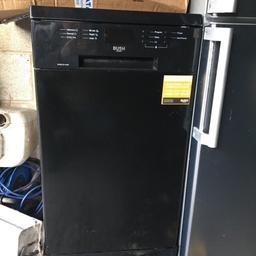Slimline black dishwasher just over a year old only selling due to moving and not having space for it.