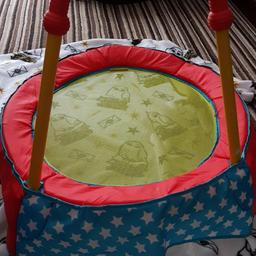 baby trampoline
immaculate condition
hardly used as when bought it son was a bit to old for it 
collection only