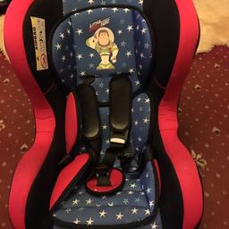 Toy story car seat good condition insert can come out