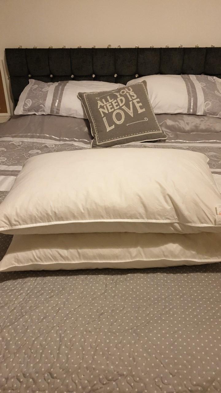 2 duck feather pillows from sainsburys in WN2 Wigan for £10.00 for sale