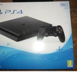 Slim line PS4 brand new in box £200 ovno first to see will buy! Unwanted gift 