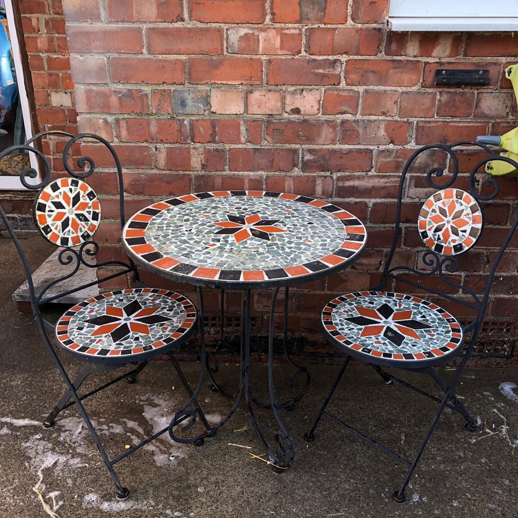 Cast iron bistro set patio set in DL3 Darlington for £50.00 for sale