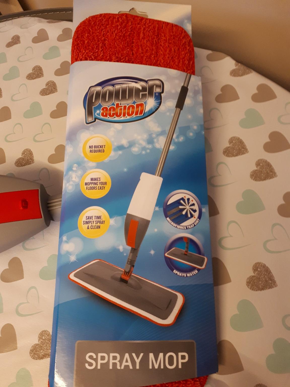Addis sponge mop and power action spray mop in WS7 Lichfield for £6.00