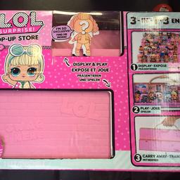 Brand new in box- doesn’t included the special edition doll but great for storing lol dolls and accessories