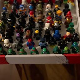 Here for sale my sons collection of Lego mini figures there is 65 in total all in good well kept condition please check pictures to see figures included many thanks for looking
