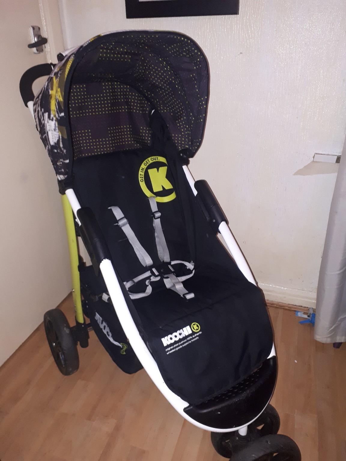 Koochi get in sales get out pushchair