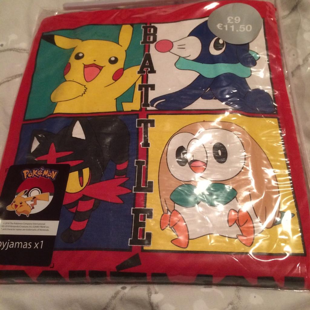 Pokemon pyjamas tesco new arrivals