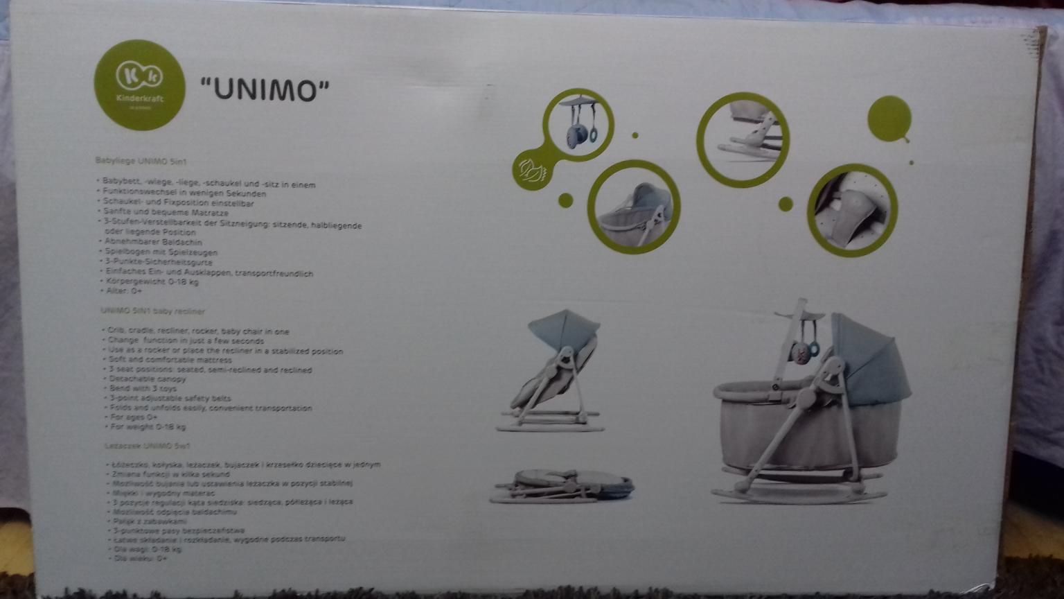 UNIMO 5in1 baby recliner in NW10 London für £ 60,00 zum Verkauf | Shpock AT
