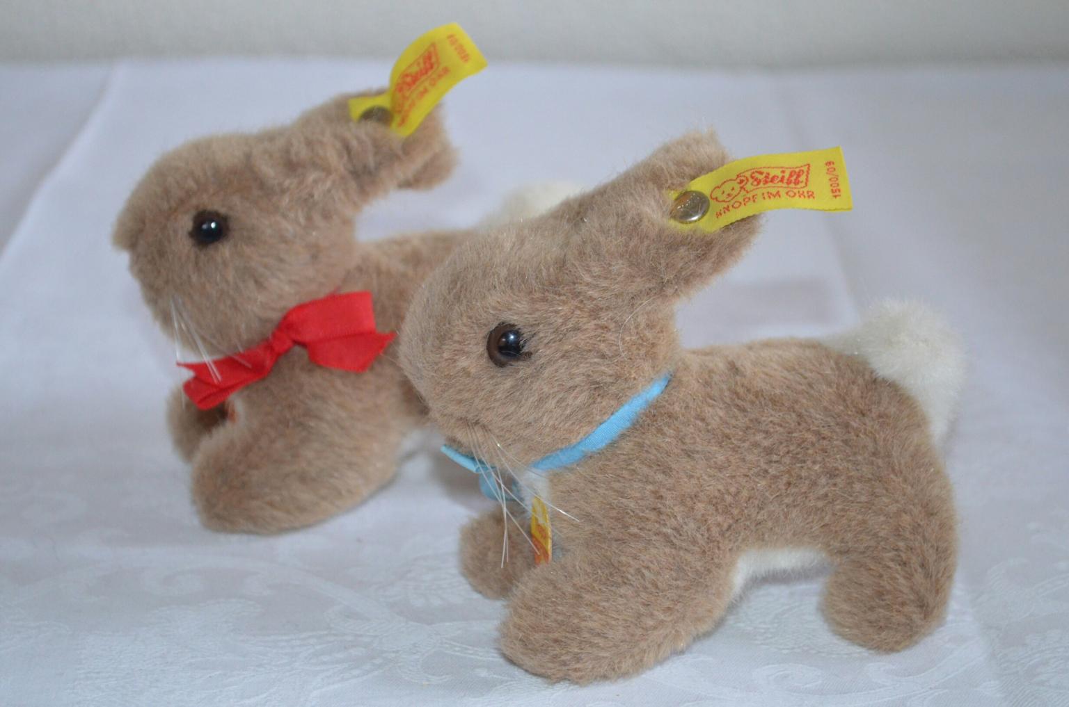  Steiff Hasen Pärchen Hoppy Nr.1500/09 in 66271 Kleinblittersdorf für 25 Motiv 