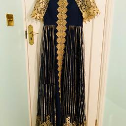 My wife has received as gift, however it is completely in new state, never worn. Dress purchased from Dubai.

Size M.

Must inspect item, then cash on collection only.
