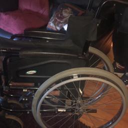 Big wheeled wheelchair 
It’s in good condition only selling due to getting a smaller one collection only