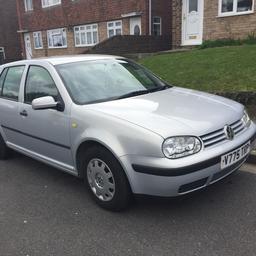 Hello I sell the car in good condition.Wv golf 4.     1999 Years.130 Miles.Manual. 1.6 Petrol. Mot -10.2019. +44 7586 055157‬‬ Viber/WhatsApp