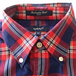 Gant Herrenhemd kariert in Größe M
100% Baumwolle
Neupreis: 119€