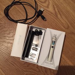 E-Zigarette eGo AIO / Joyetech mit Originalverpackung und Ladekabel sowie 1 neuen Coil