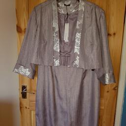 BNWT size 18 colour is purple Bluey grey lovely outfit never worn