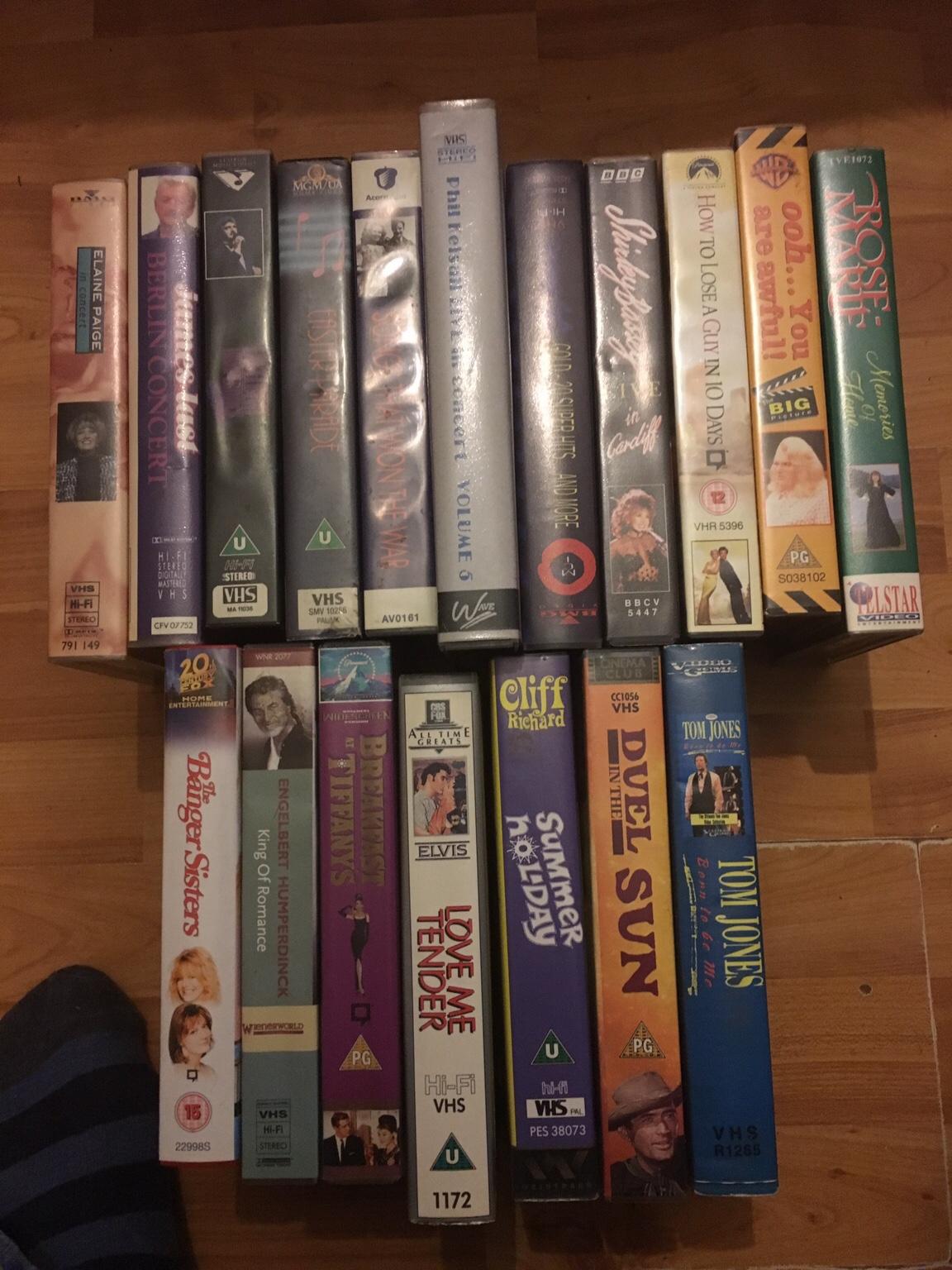 BIG BUNDLE VHS VIDEOS in Chatham for free for sale | Shpock