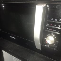 Samsung microwave combi 900watt in black
Good condition just over 12 months old
Cost £130 new will accept £25 only selling as new house has fitted appliances