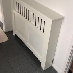 Good condition white radiator cover1120mm/900mm