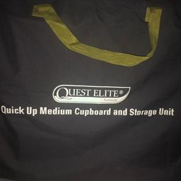 Quest Elite camping medium cupboard and storage unit, used once good condition comes 3 tier and top platform, collection or delivery if local best offer takes it nothing stupid, above £20 please