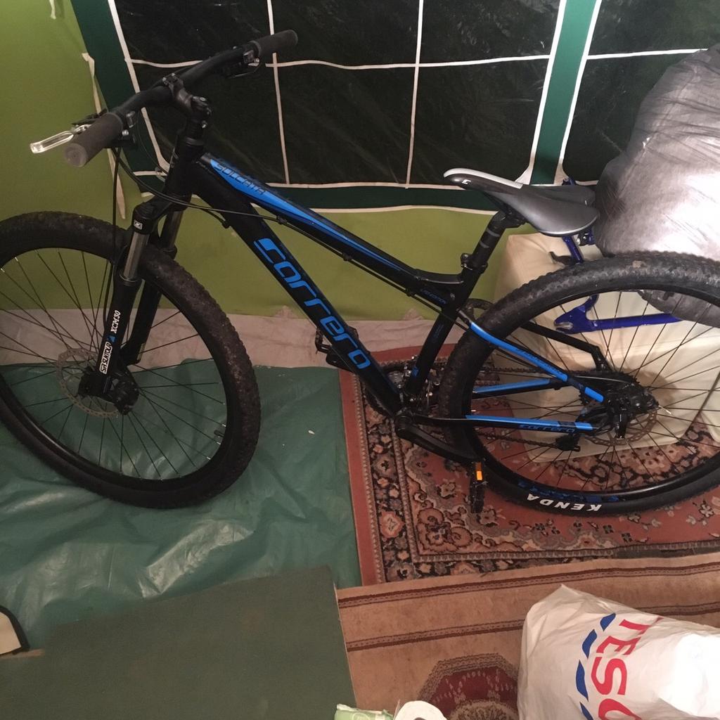 Blue and discount black carrera bike