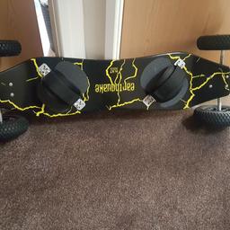 Mountain board for sale selling cause I don't have time to rid it only used once