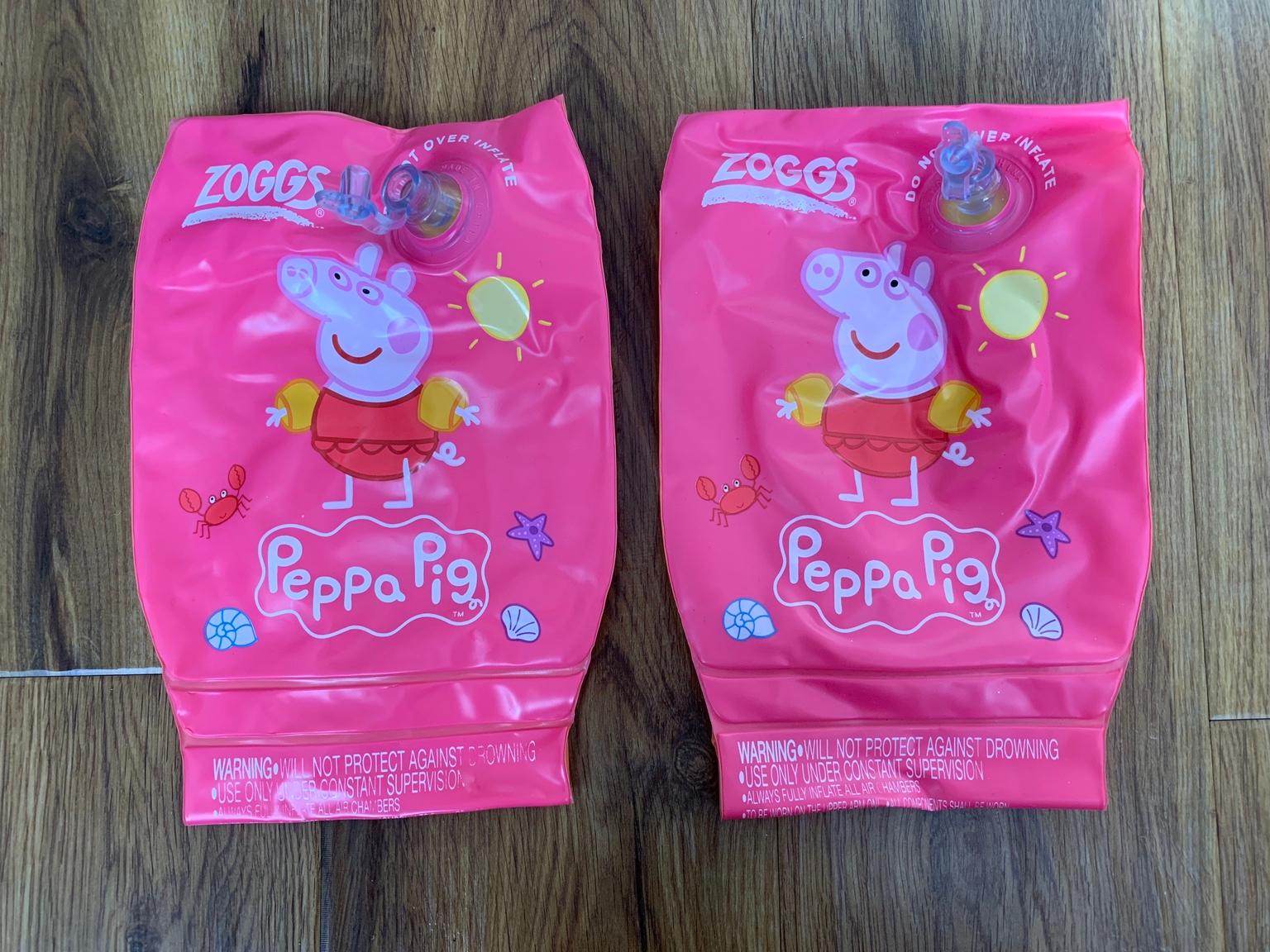 Zoggs peppa cheap pig armbands