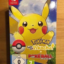 Neuwertig Pokémon Lets Go Pikachu bundle inkl. Pokeball Plus